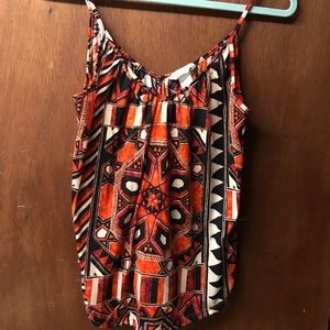 Printed tank top